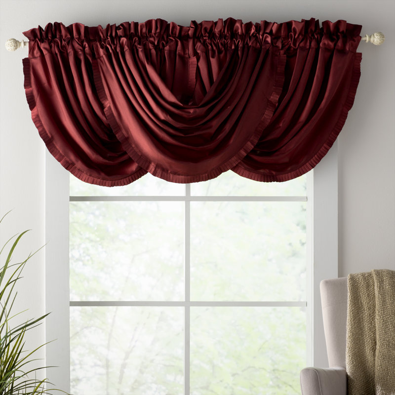 Astoria Grand Balyon 52" Waterfall Curtain Valance & Reviews Wayfair.ca